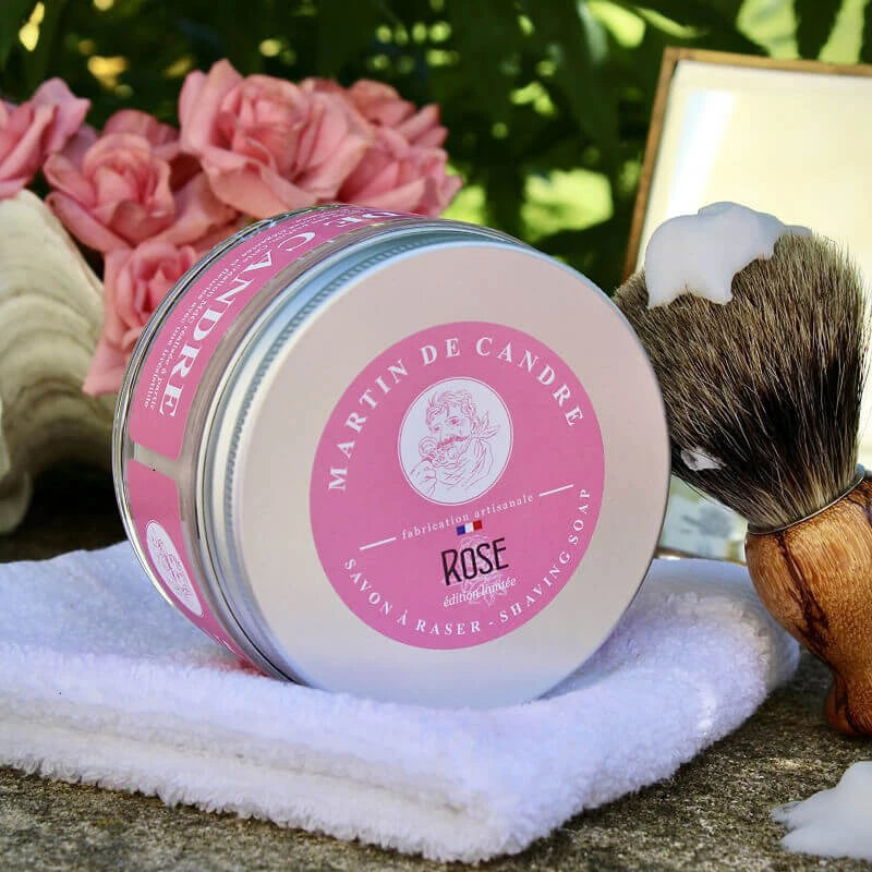 Rasierseife, Rose, 200 g.