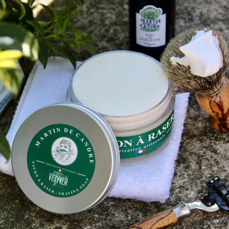 Rasierseife, Vetyver, 200 g.