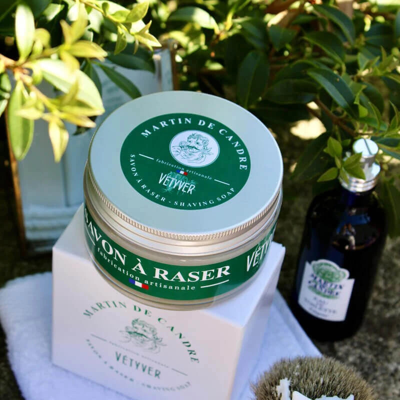 Rasierseife, Vetyver, 200 g.