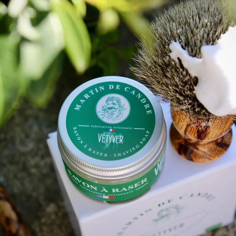Rasierseife, Vetyver, 50 g.
