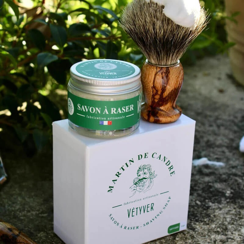 Rasierseife, Vetyver, 50 g.