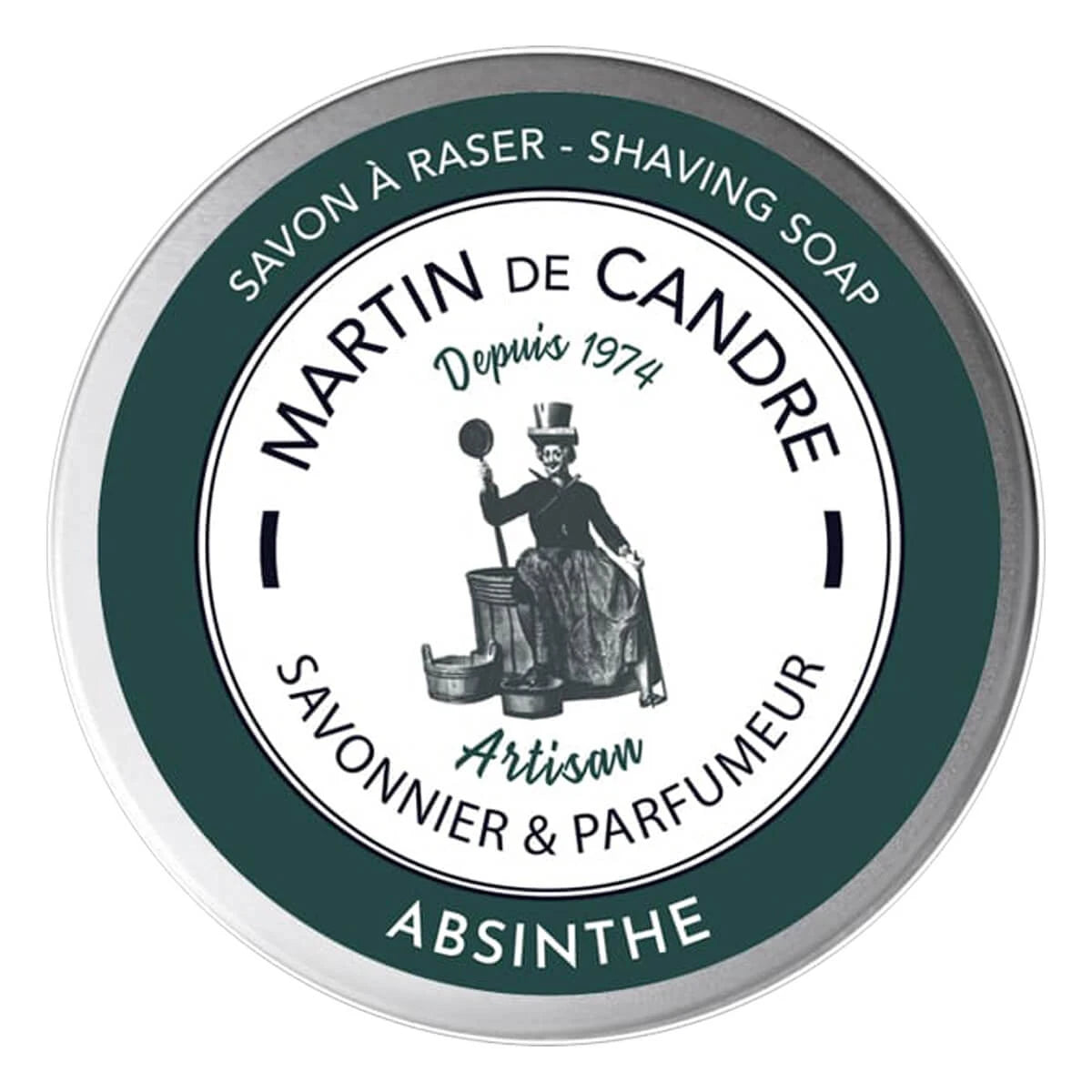 Rasierseife, Absinthe, 50 g.