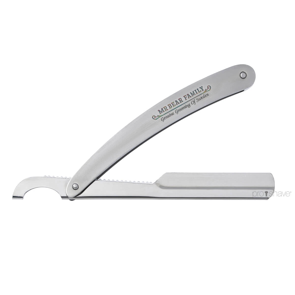 Rasiermesser für auswechselbare Klingen, Edelstahl