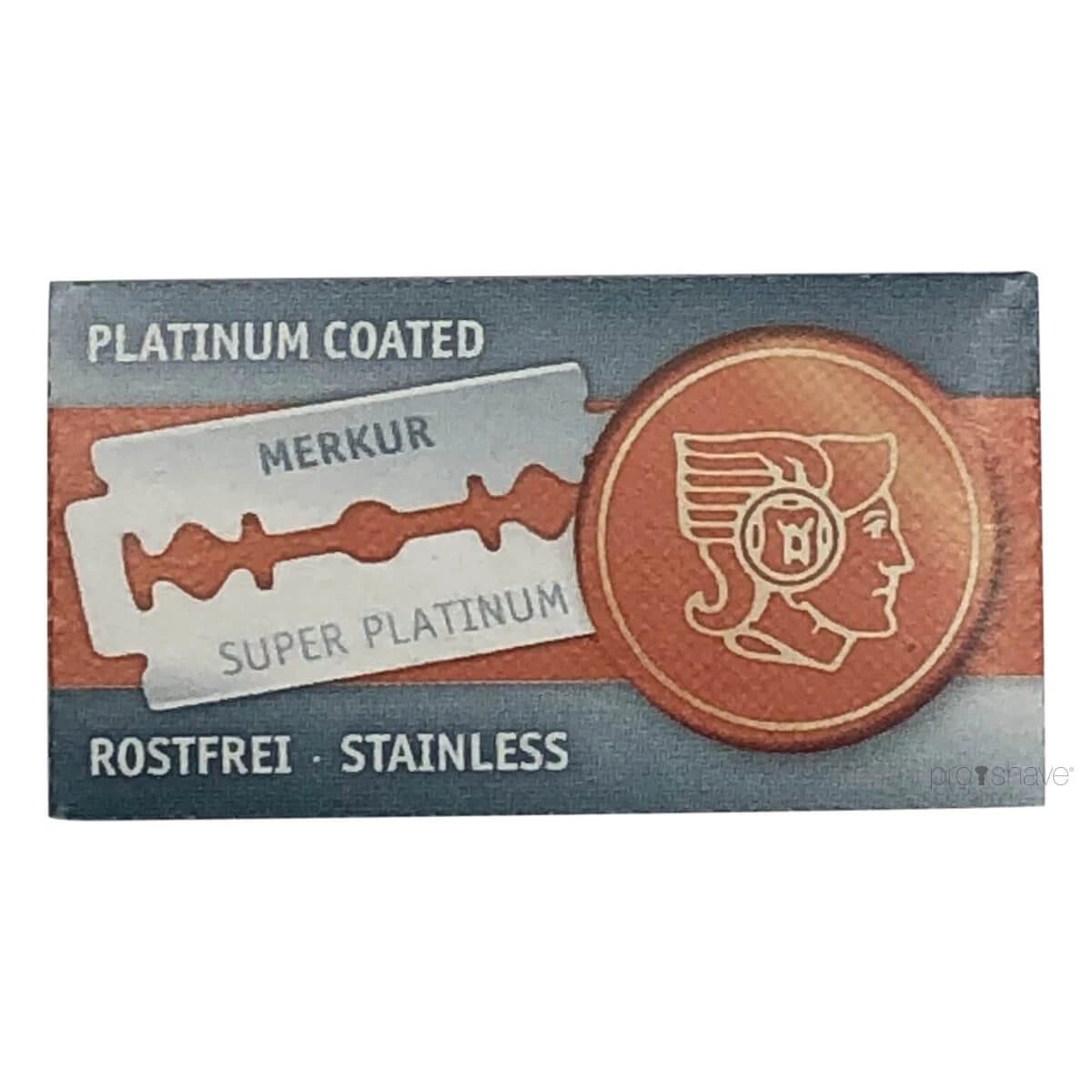 Super Platinum DE Rasierklingen, 10 Stück.