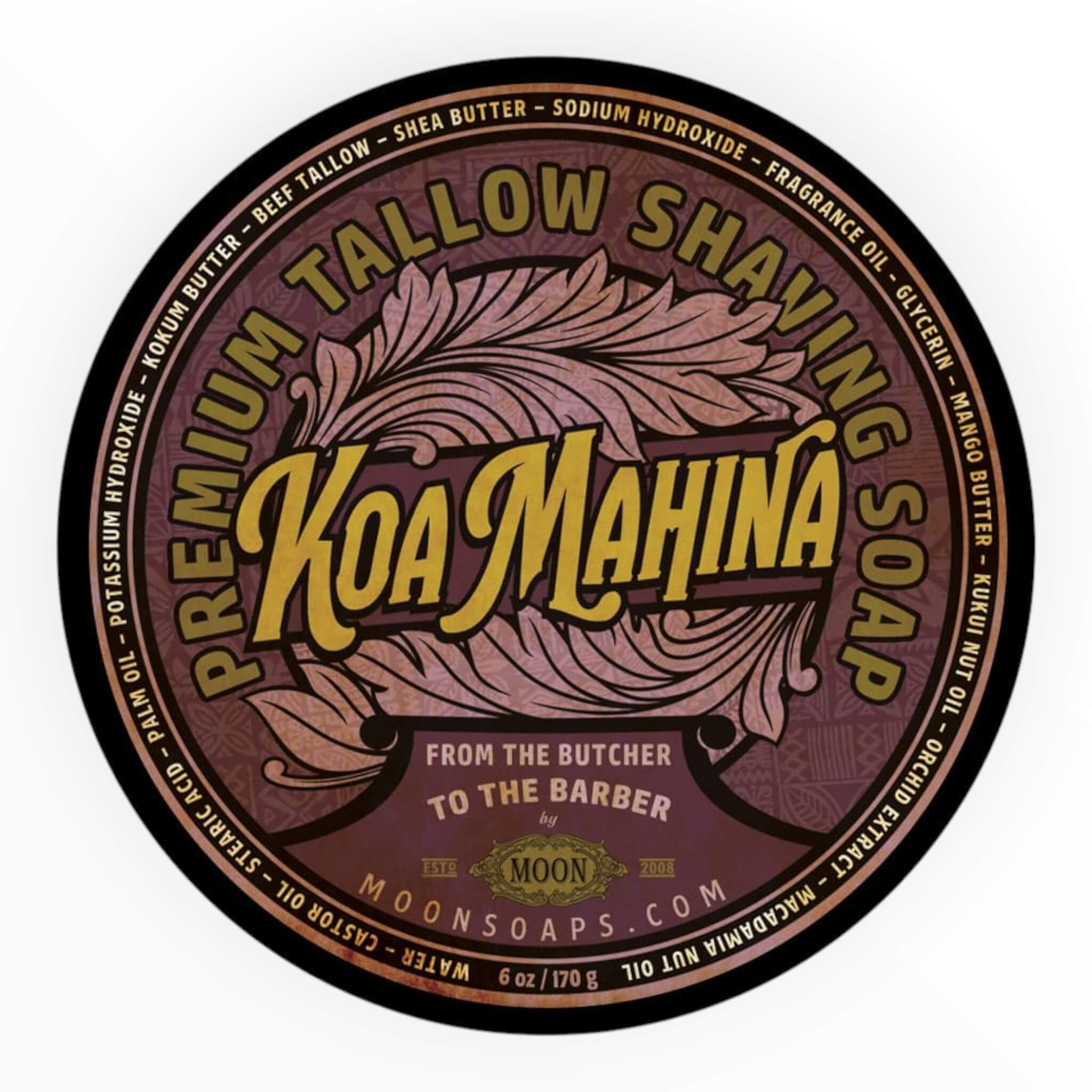 Rasierseife, Koa Mahina, 170 g.