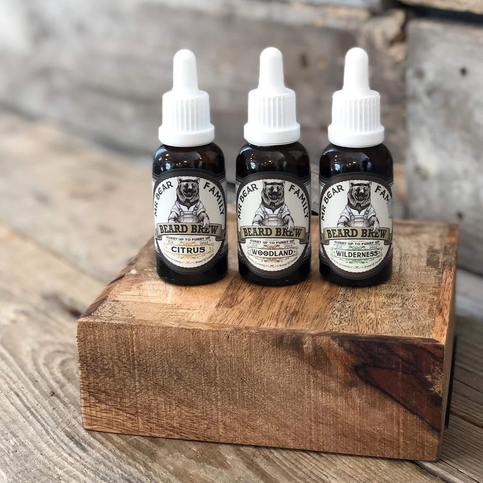 Bartöl, Beard Brew Oil, Wilderness, 30 ml.