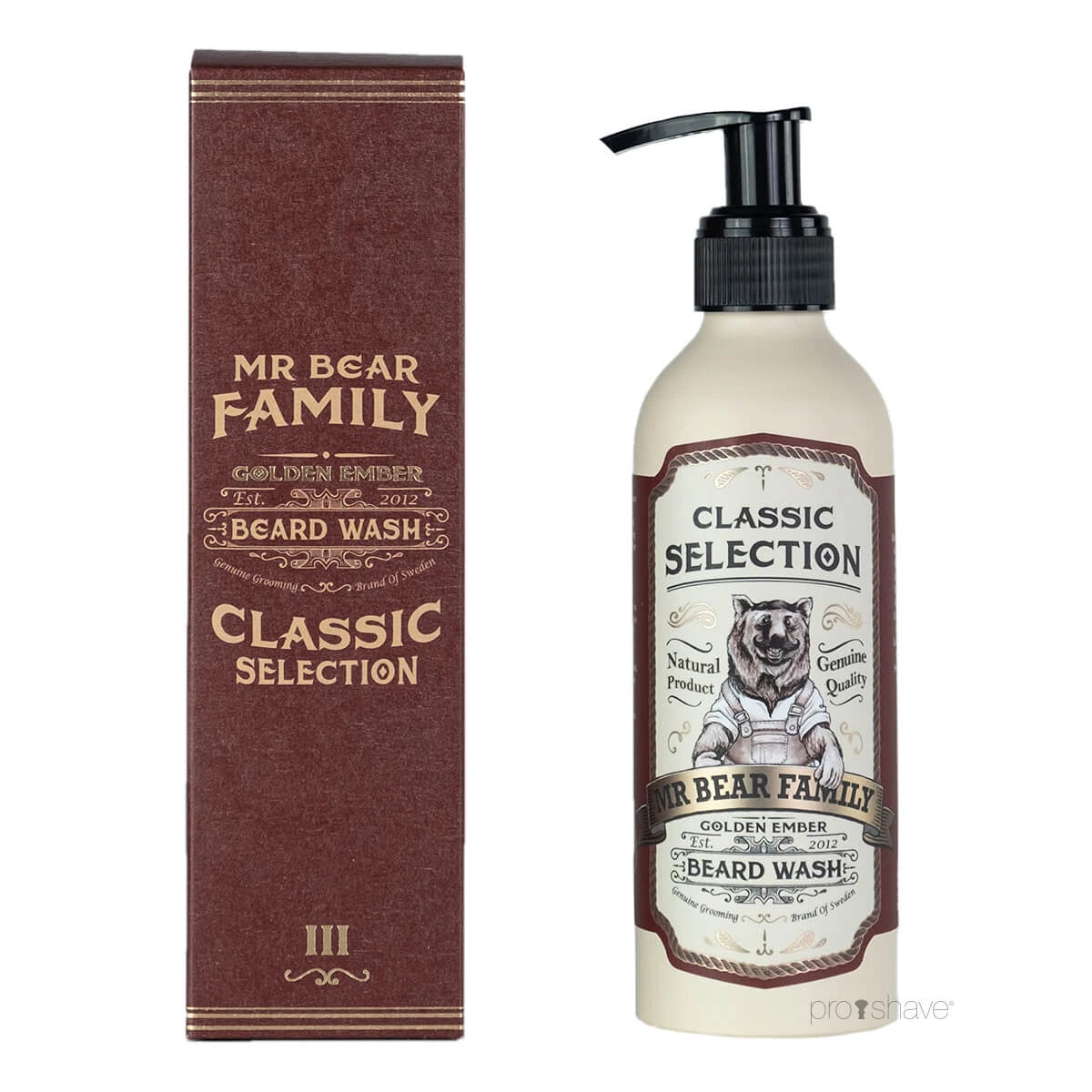 Bartwaschmittel, Golden Ember, 200 ml.