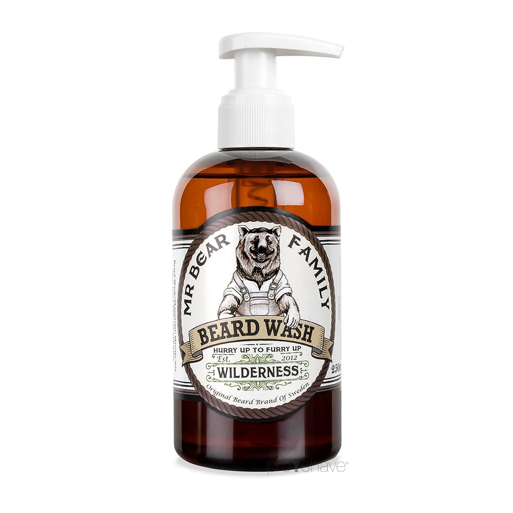 Bartshampoo, Bartwaschmittel, Wilderness, 250 ml.