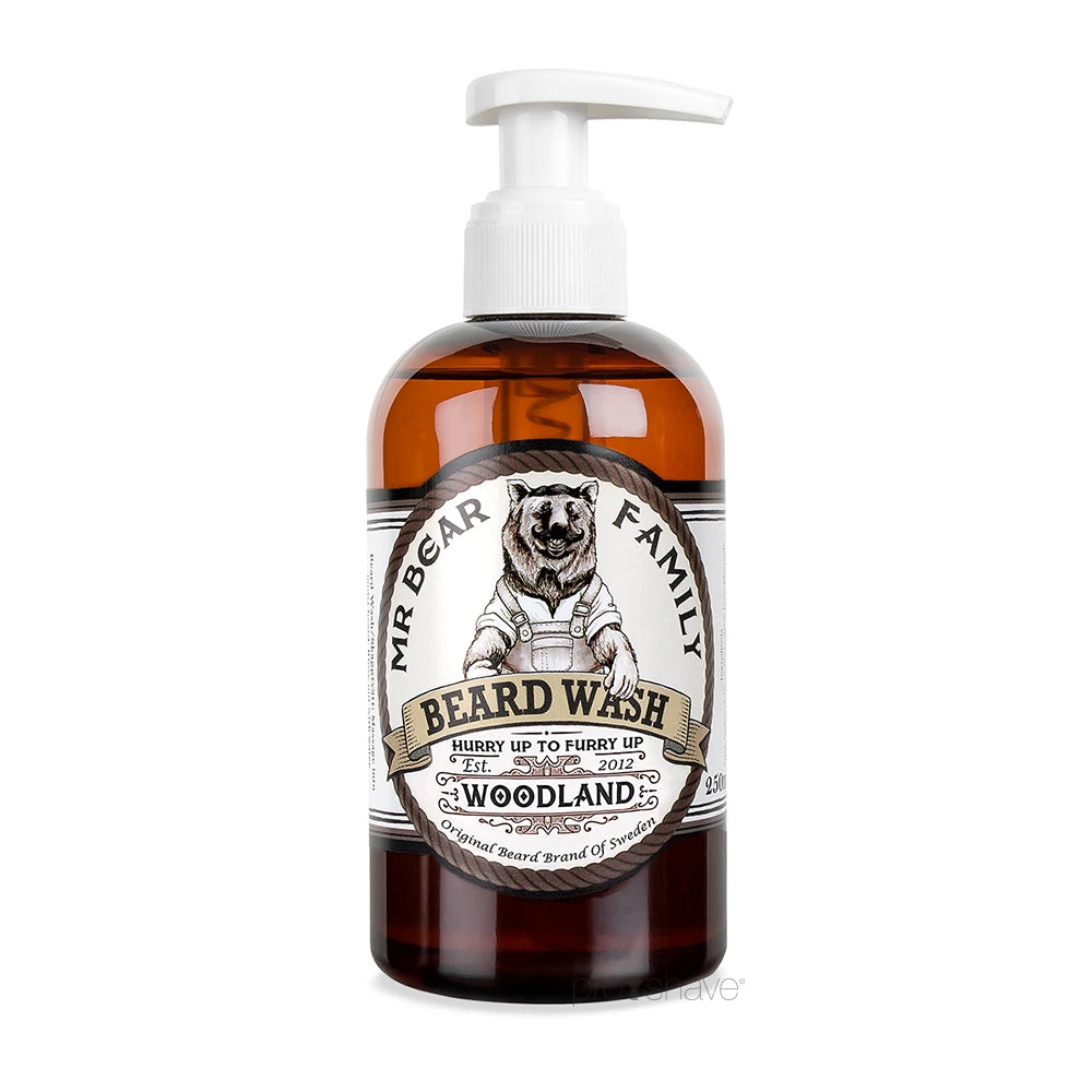 Bartshampoo, Bartwaschmittel, Woodland, 250 ml.
