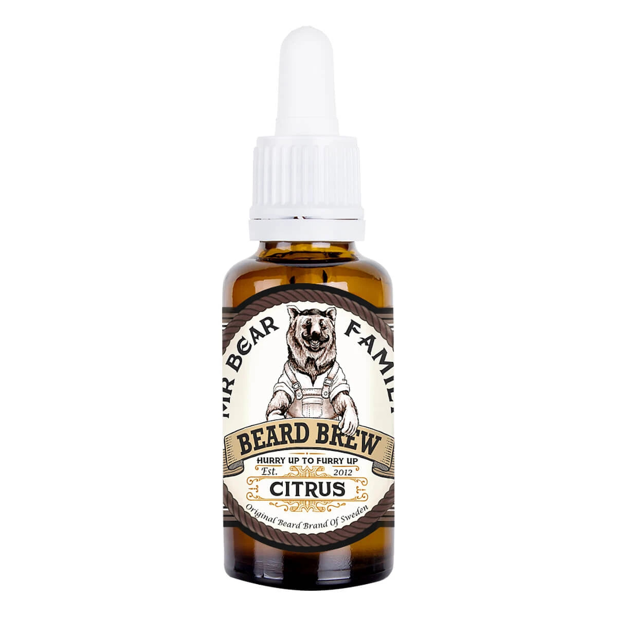Bartöl, Bartbräu-Öl, Citrus, 30 ml.