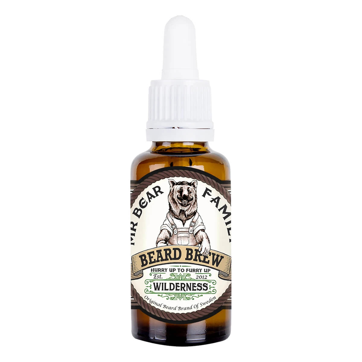 Bartöl, Beard Brew Oil, Wilderness, 30 ml.