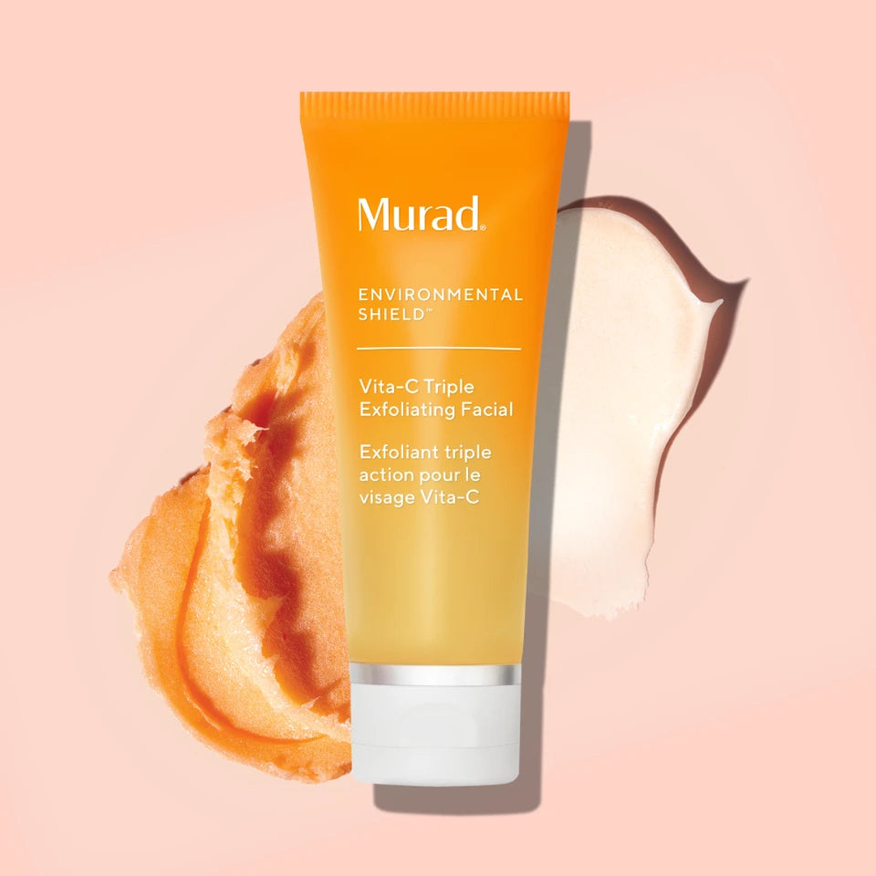 Vita-C Dreifach-Peeling-Gesichtsbehandlung, Environmental Shield, 60 ml.