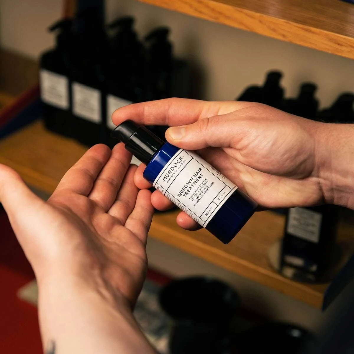 Behandlung gegen eingewachsene Haare, 100 ml.