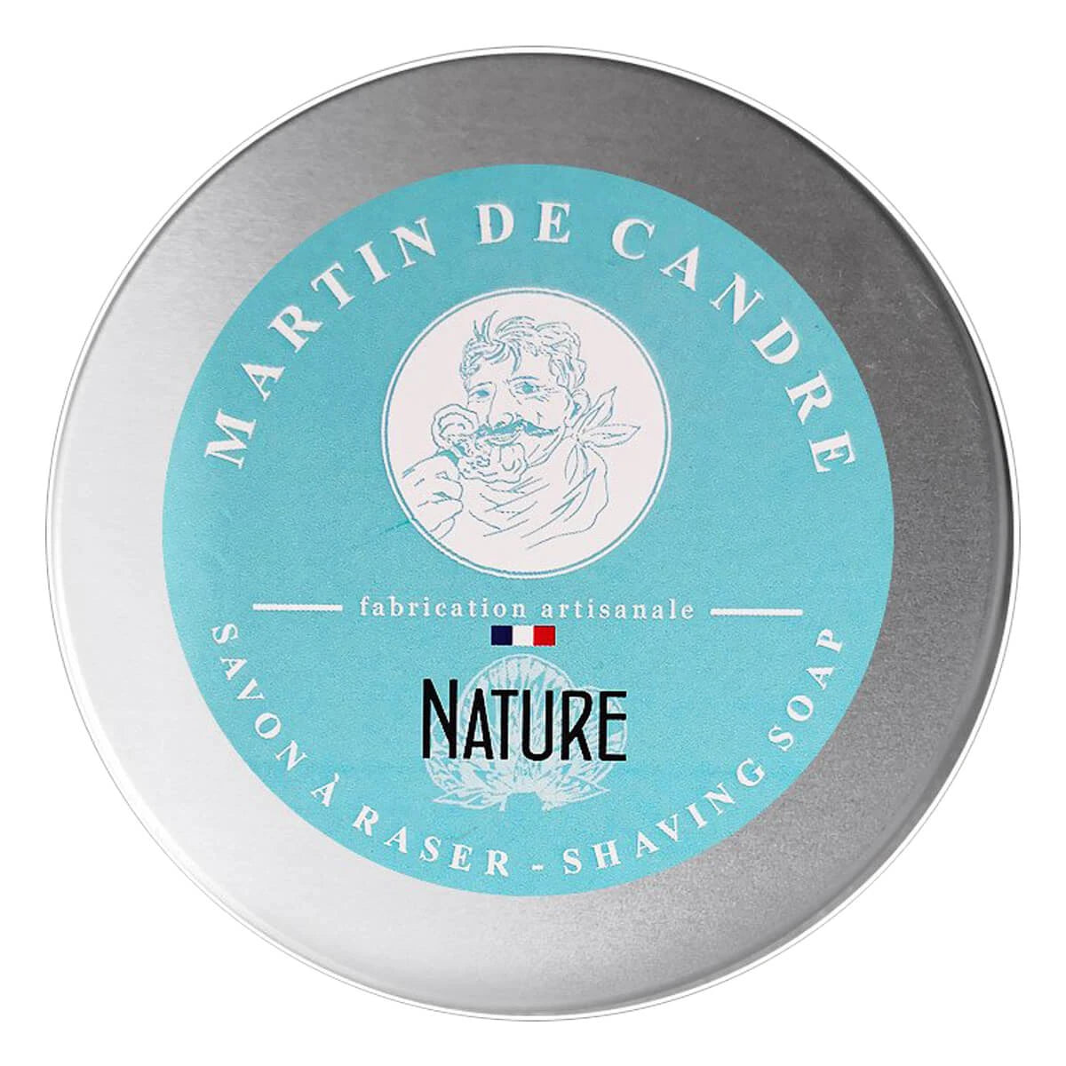 Rasierseife, Natur - Parfümfrei, 200 g.