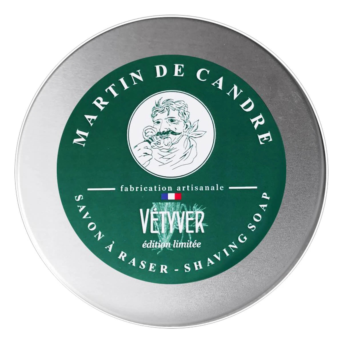 Rasierseife, Vetyver, 200 g.