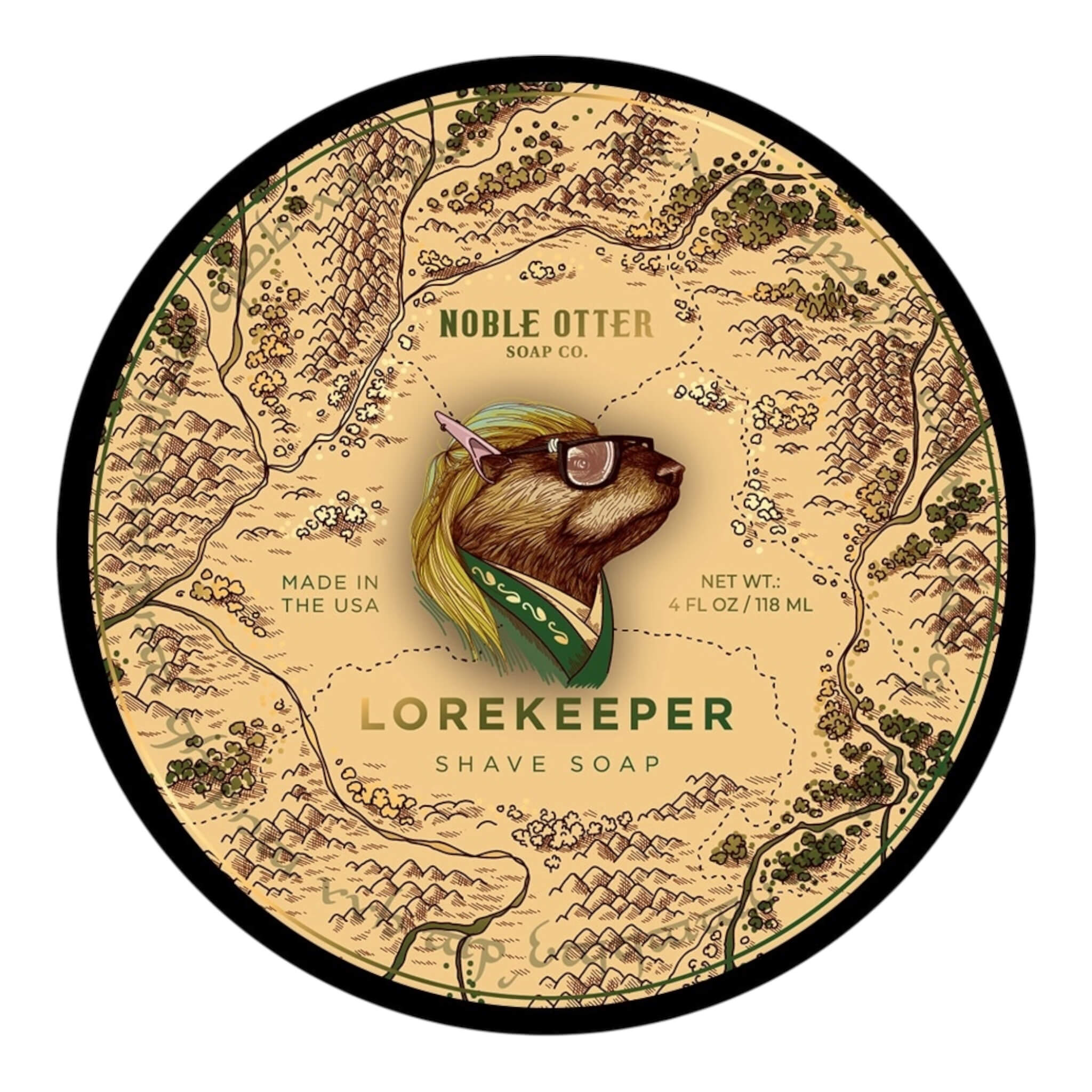 Rasierseife, Lorekeeper, 118 ml.