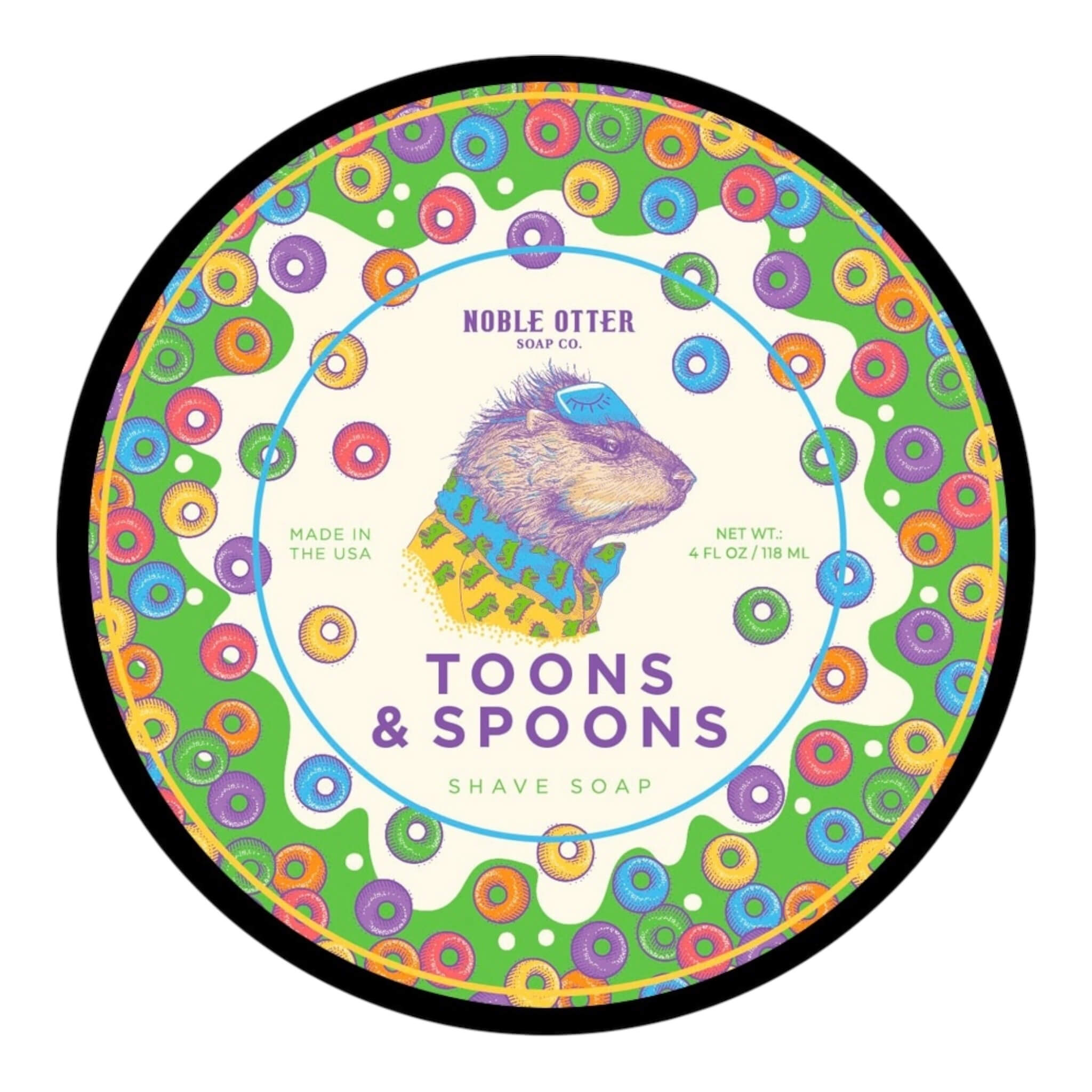 Rasierseife, Toons and Spoons, 118 ml.