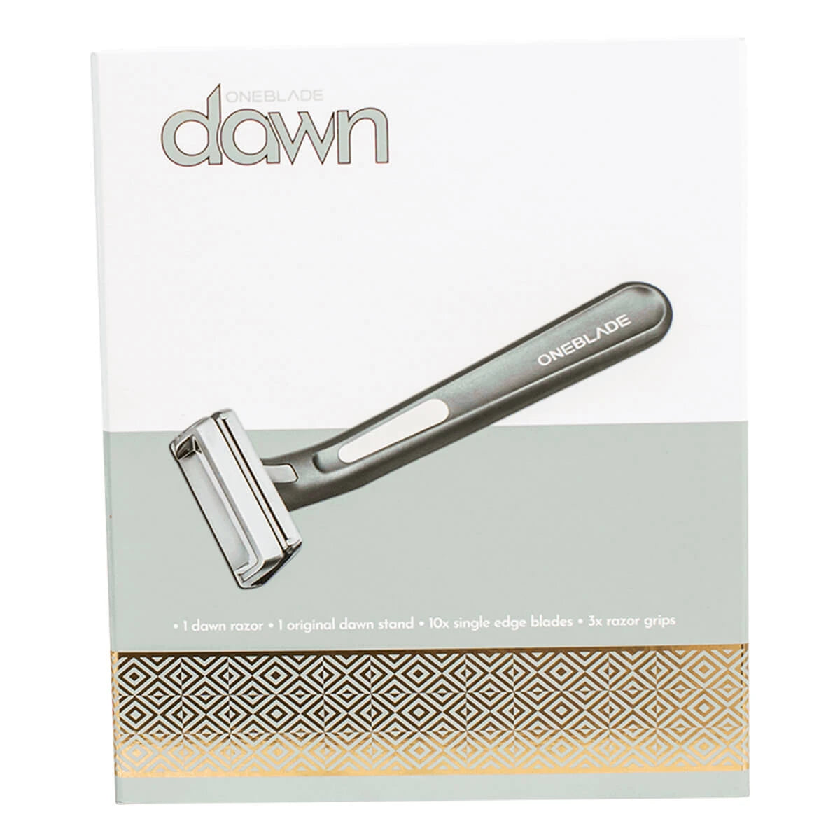 Dawn Single Edge Hobel, Frauen, Grau Salbei