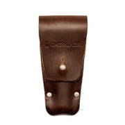Etui für DE-Rasierhobel, braun