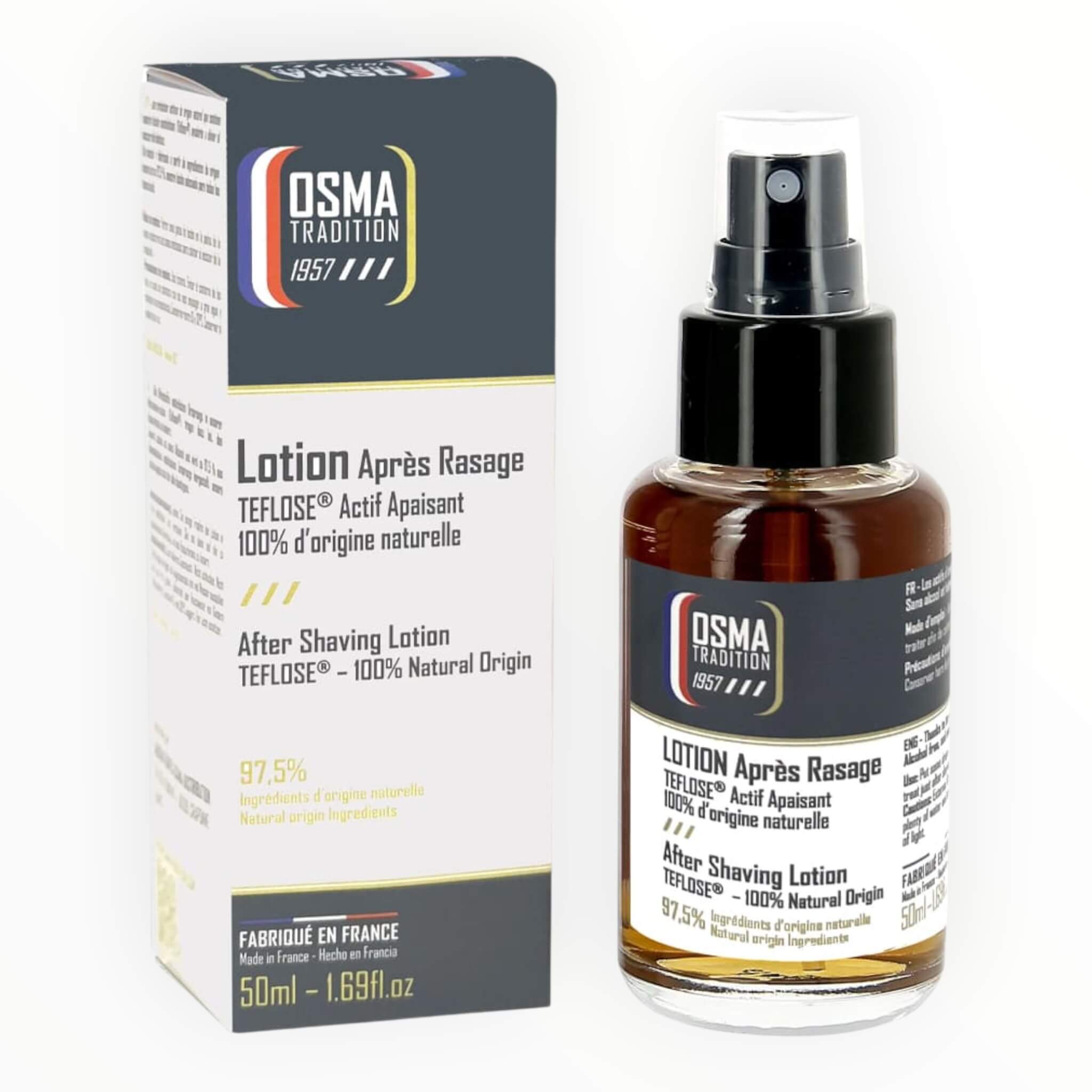 Aftershave-Lotion, alkoholfrei, 50 ml.