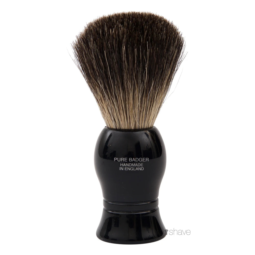 Rasierpinsel, Pure Badger, Starter, M, Schwarz