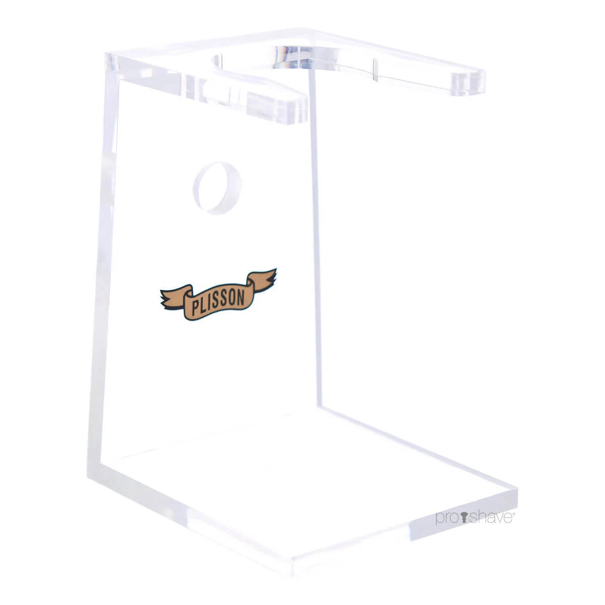 Rasierpinsel-Halter, klar, Str. Groß