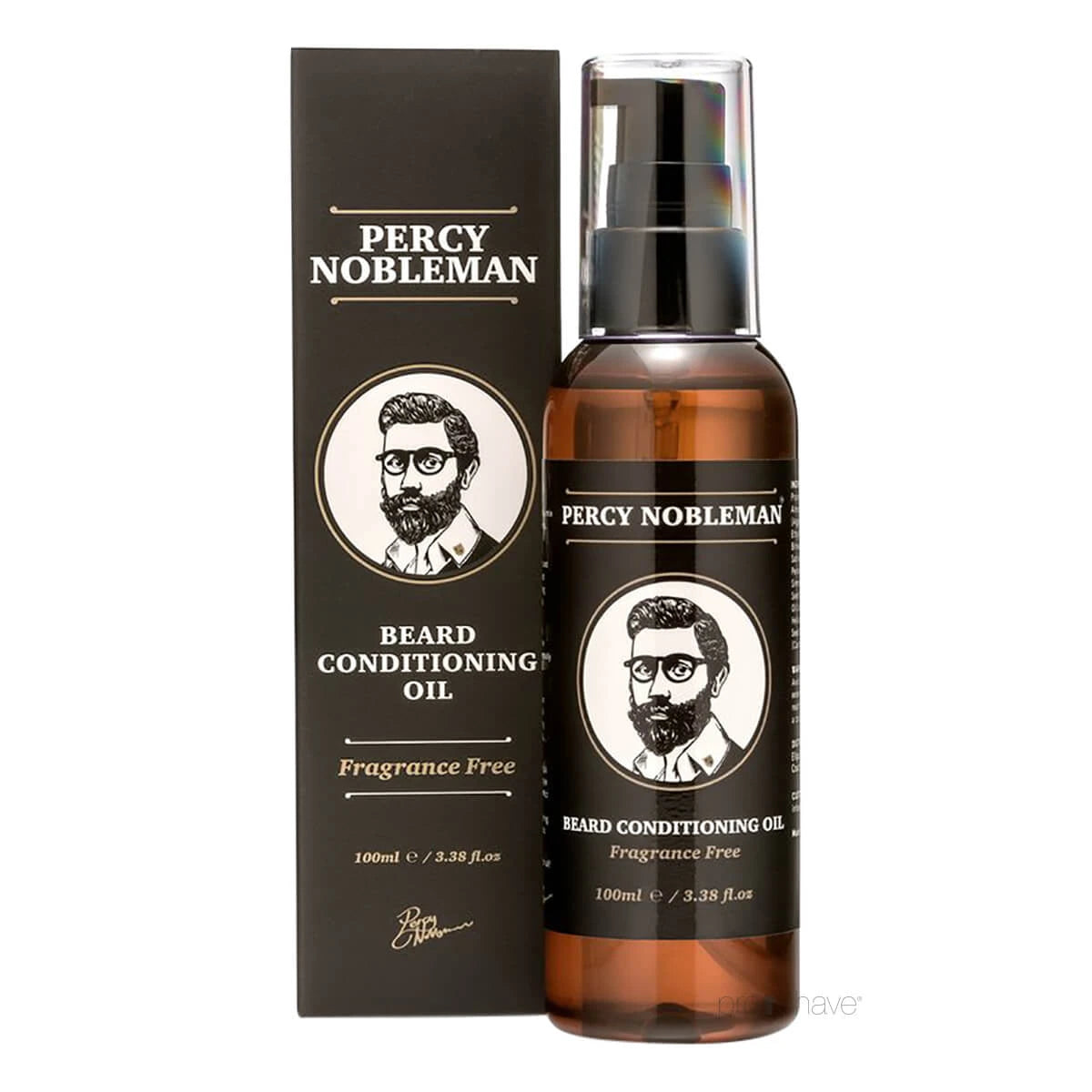 Bartöl, parfümfrei, 100 ml.
