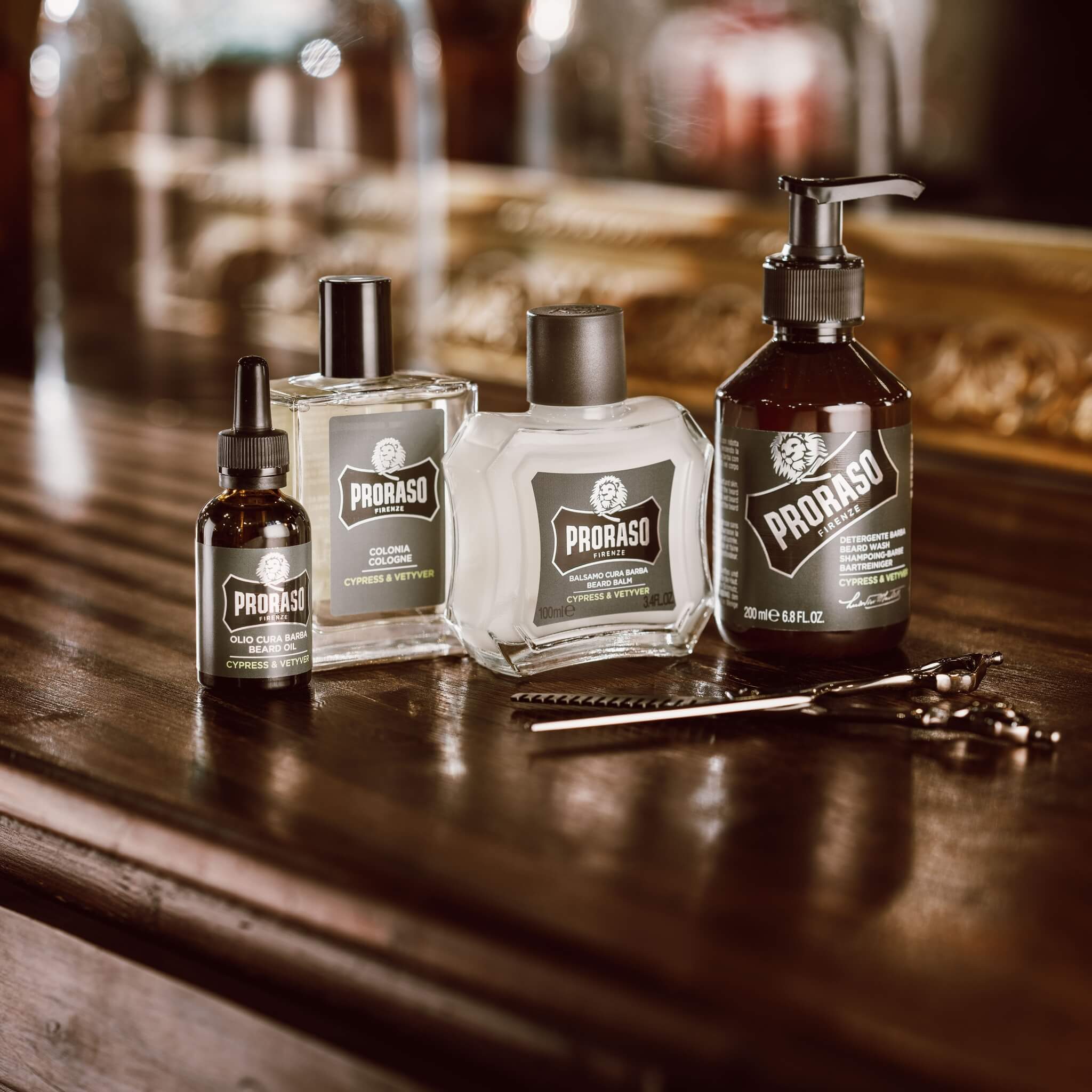 Bartpflege-Geschenksets, Cypress & Vetiver