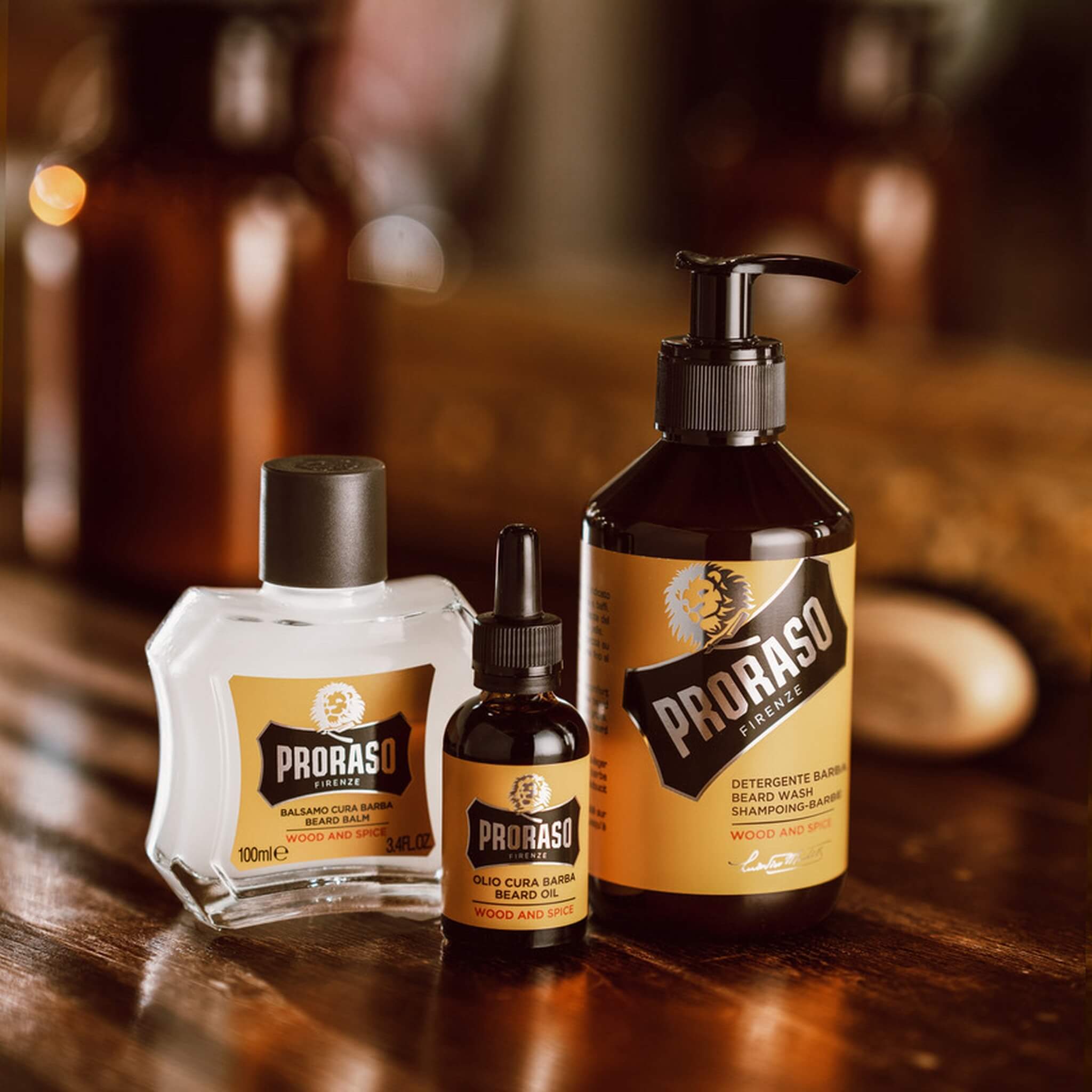 Bartpflege-Geschenksets, Wood & Spice
