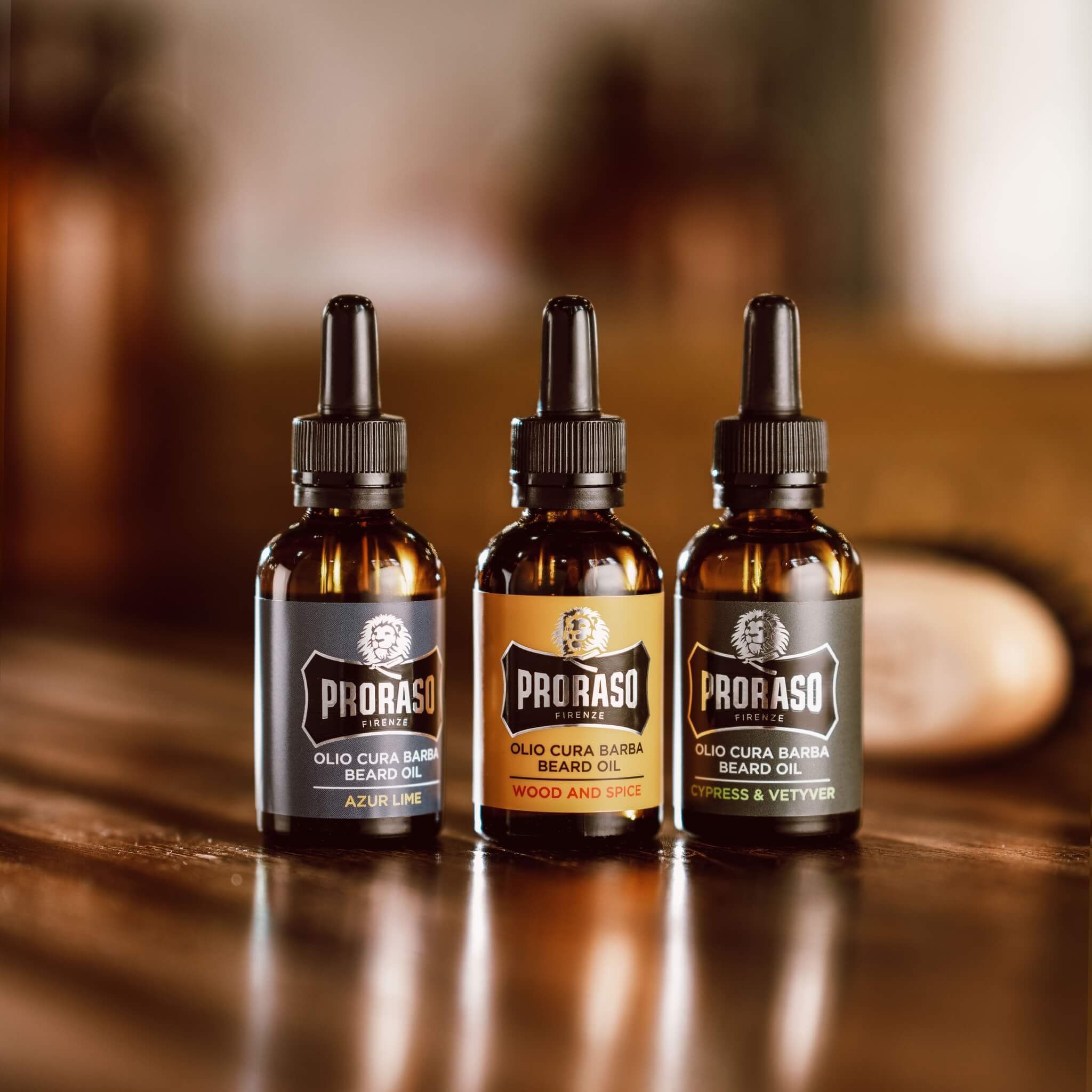 Bartöl, Cypress & Vetiver, 30 ml.