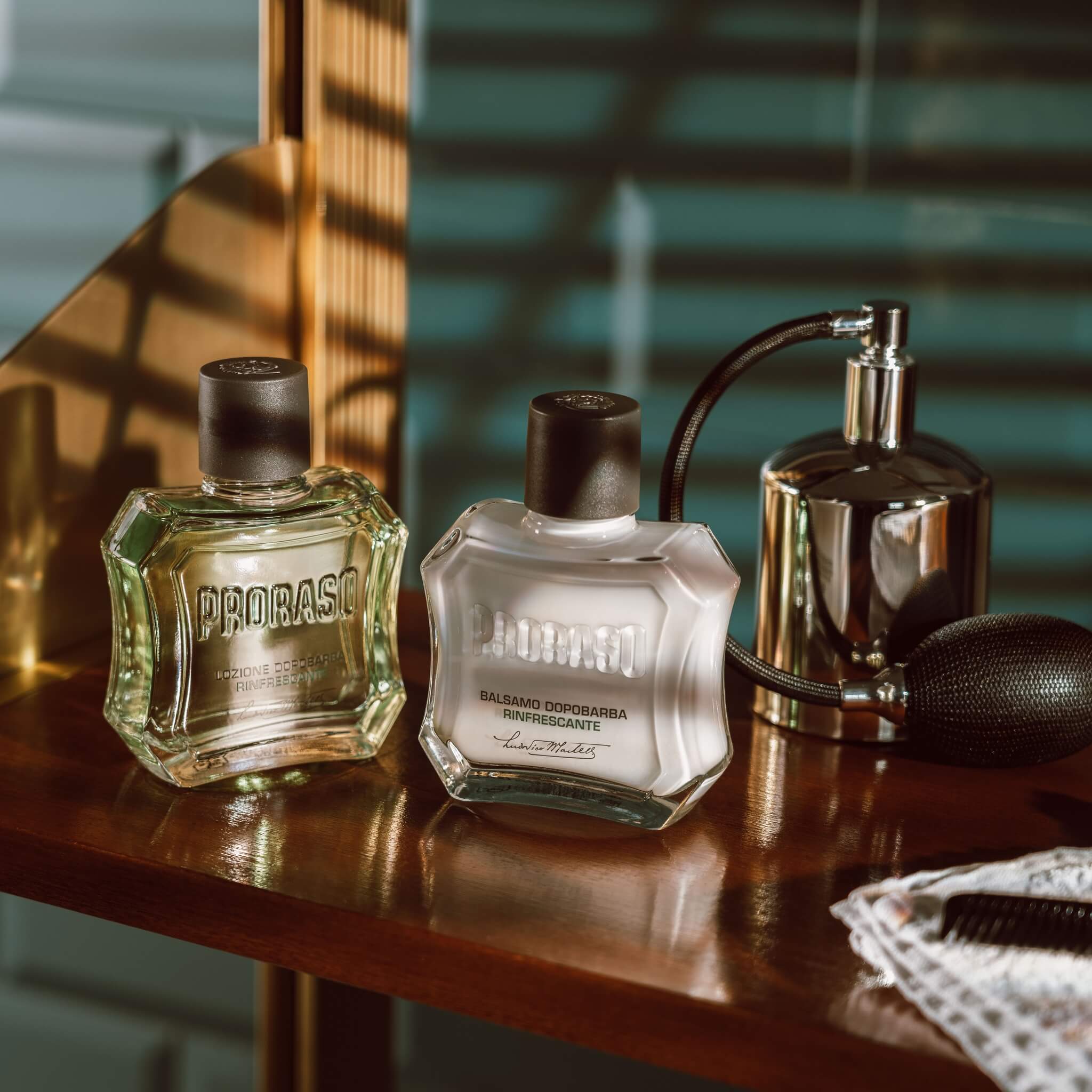 Aftershave Balsam - Refresh, Eukalyptus & Menthol, 100 ml.