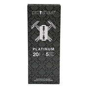 Platin DE-Rasierklingen, 1 Stange, 20x5 Stück (100 Stück)