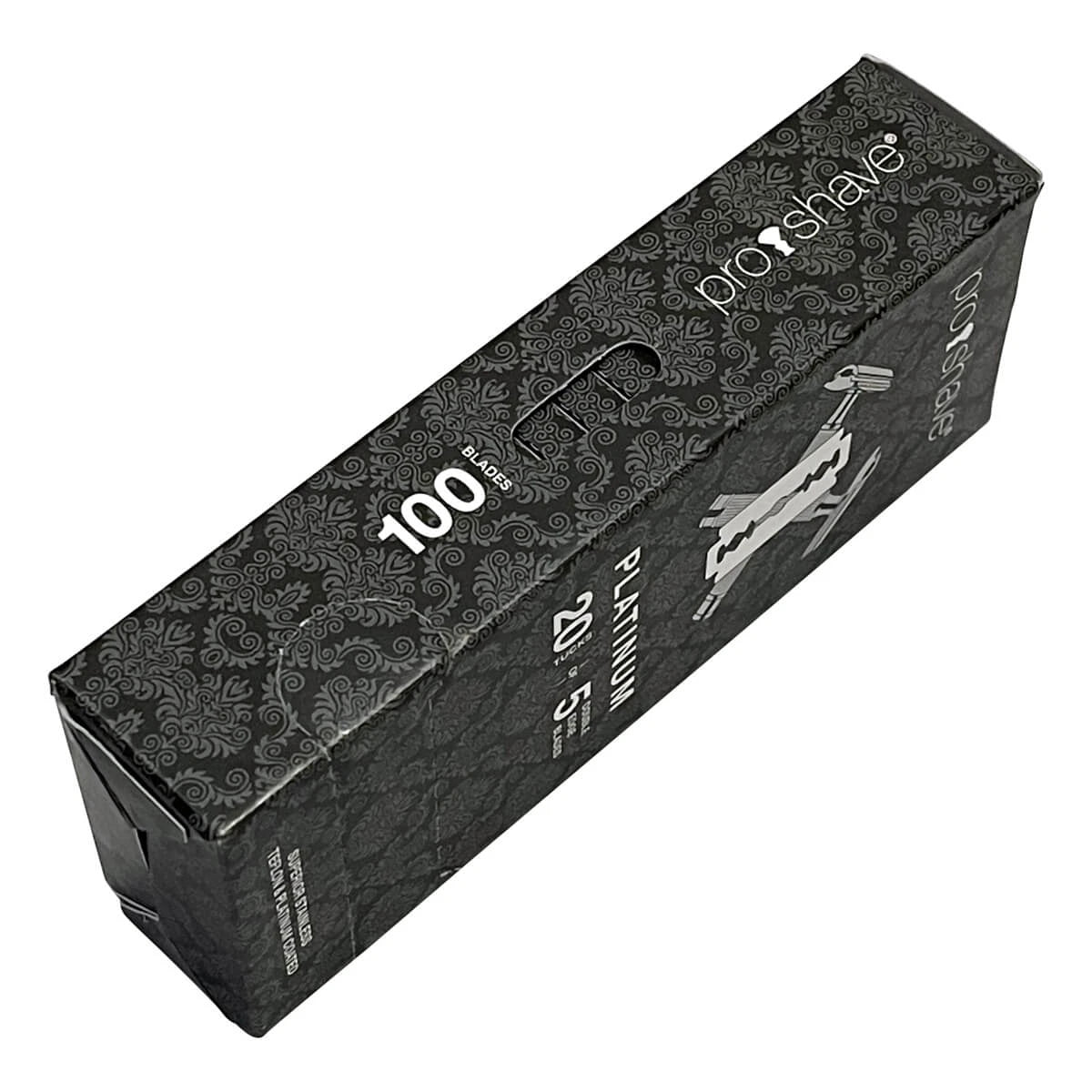 Platin DE-Rasierklingen, 1 Stange, 20x5 Stück (100 Stück)
