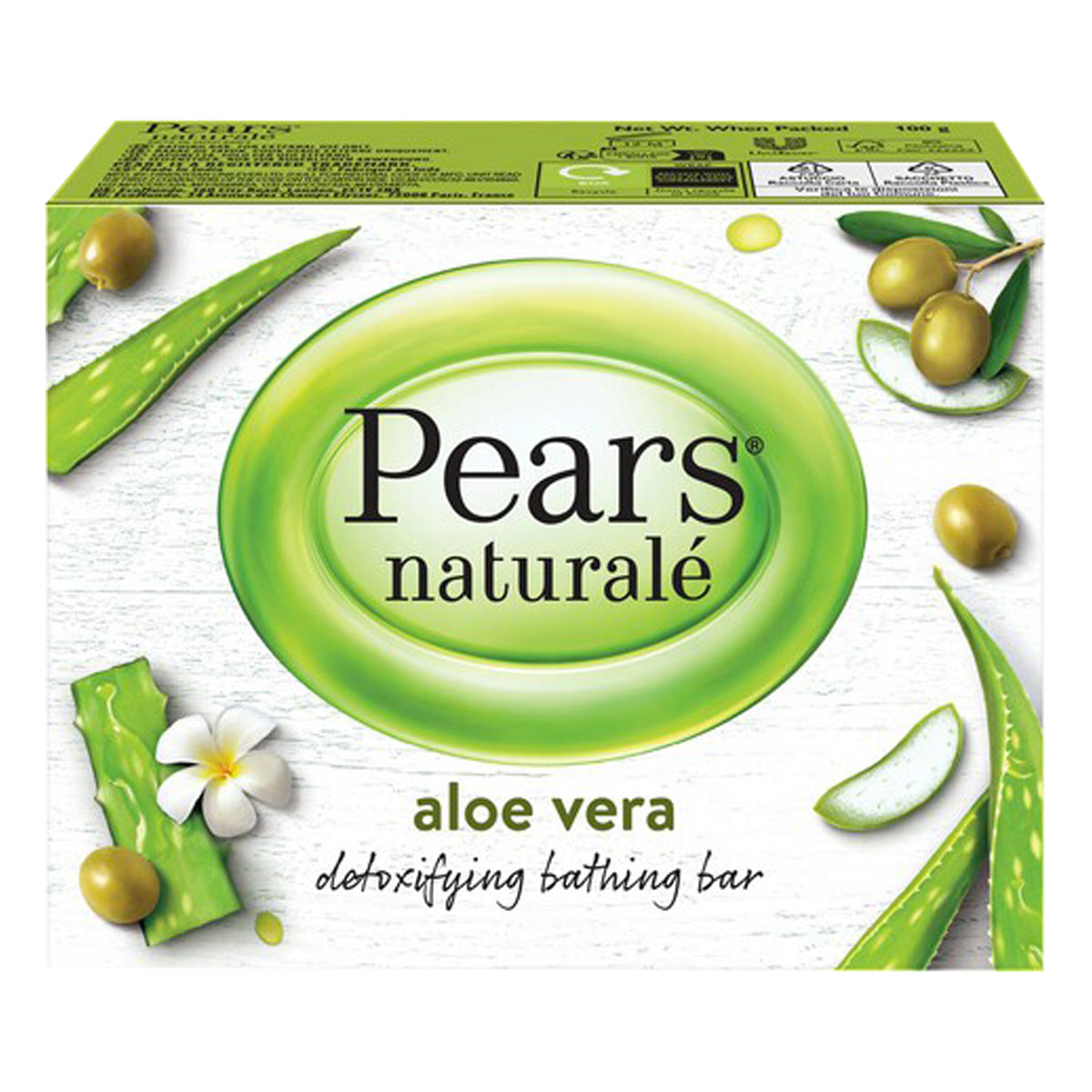 Hand- und Badeseife, Aloe Vera, 125 gr.
