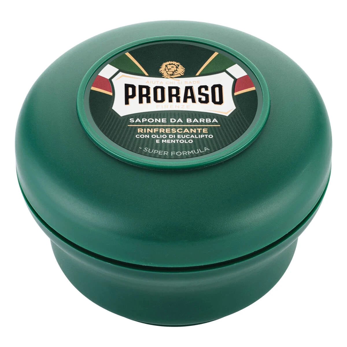 Rasierseife in der Schale - Refresh, Eukalyptus & Menthol, 150 ml.