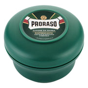 Rasierseife in der Schale - Refresh, Eukalyptus & Menthol, 150 ml.