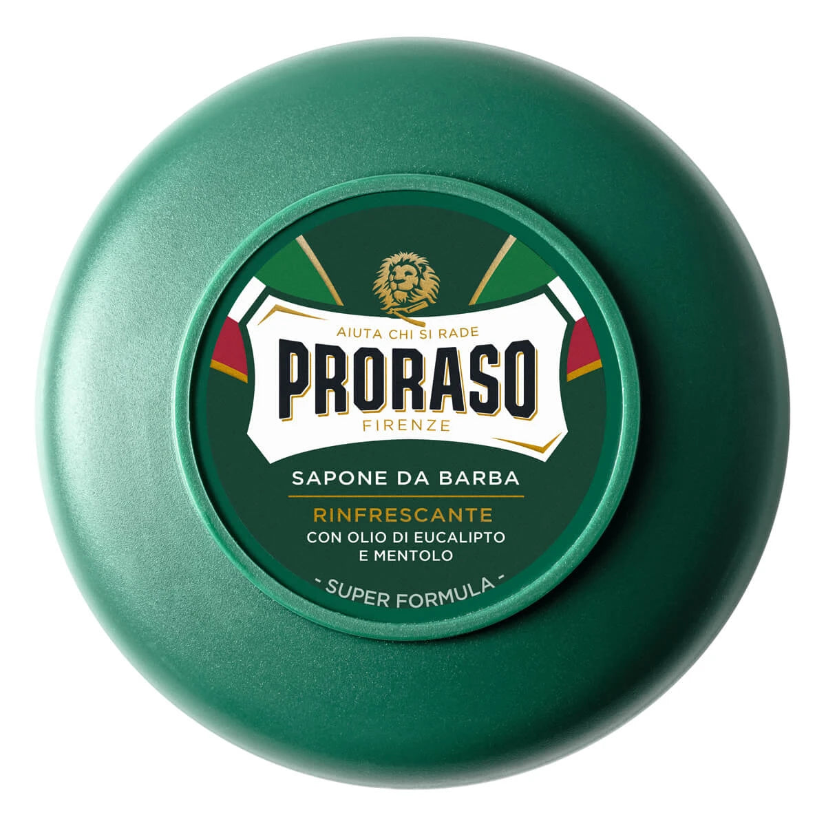 Rasierseife in der Schale - Refresh, Eukalyptus & Menthol, 150 ml.
