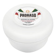 Rasierseife in Schale - Sensitive, Grüner Tee & Hafer, 150 ml.