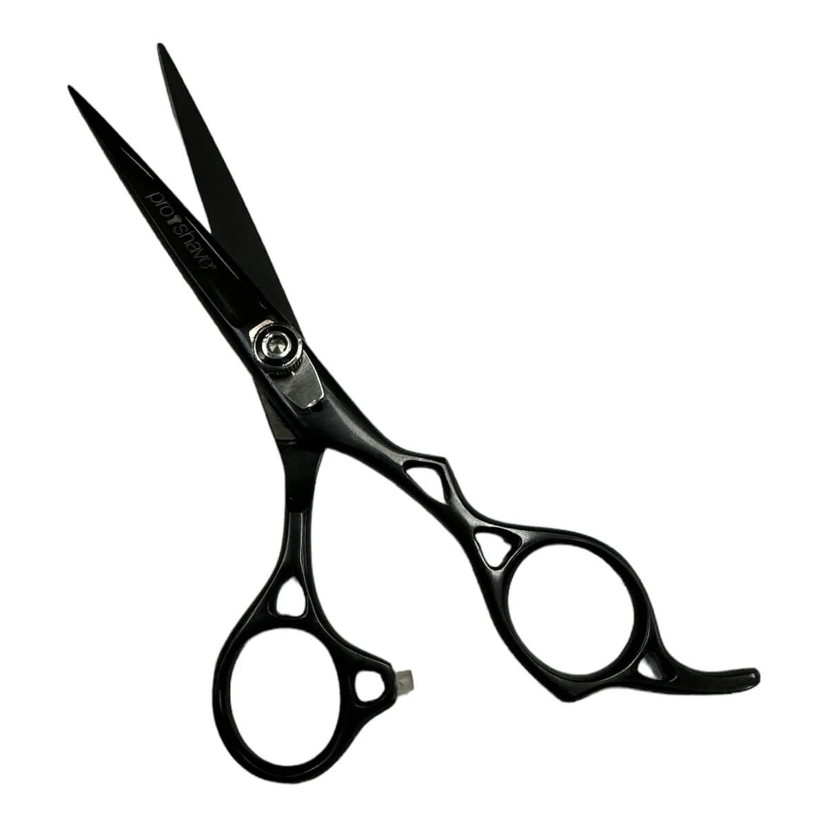 Friseurschere, Sets von Friseurscheren und Ausdünnungsscheren, Schwarz