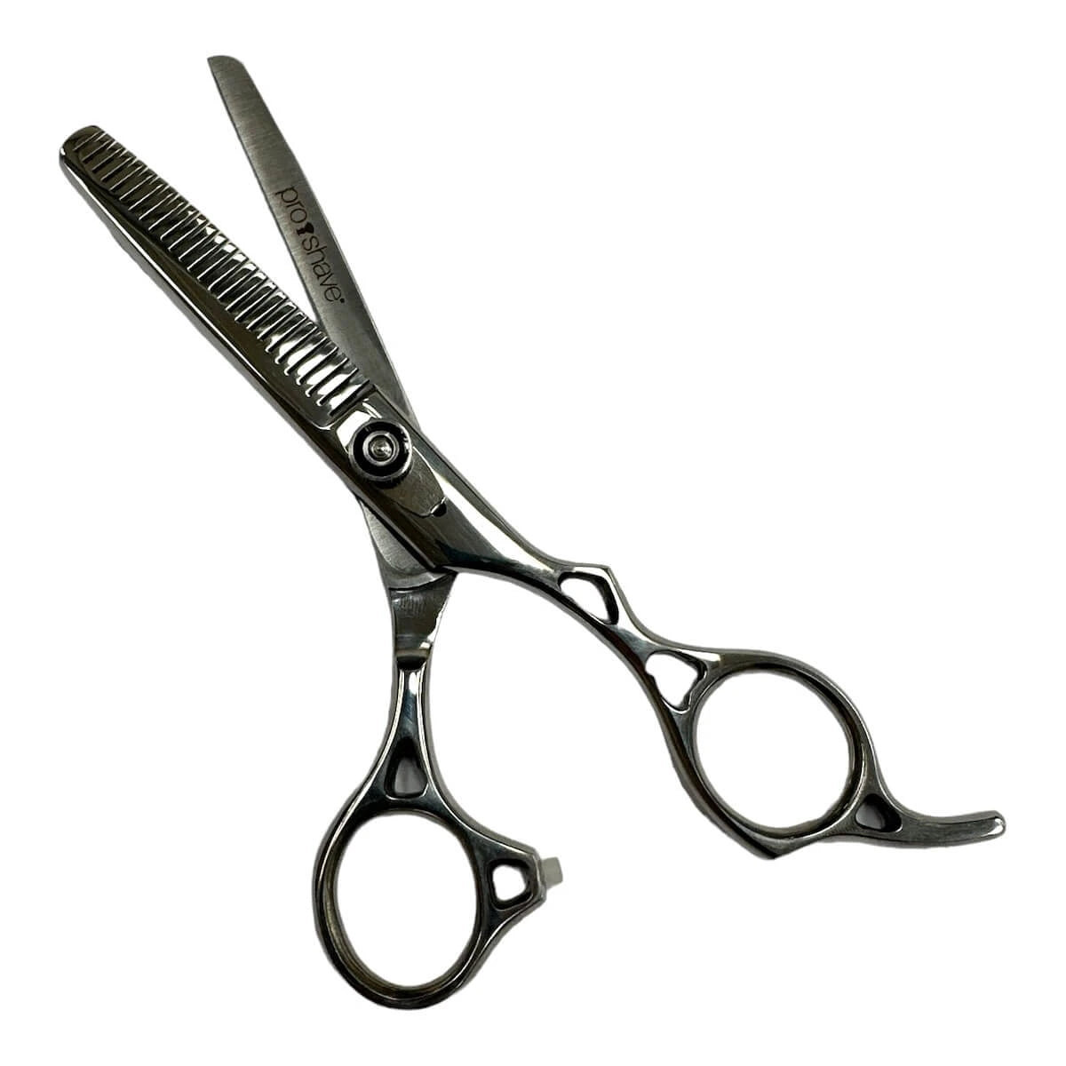 Friseurschere, Sets von Friseurscheren und Ausdünnungsscheren, Chrom