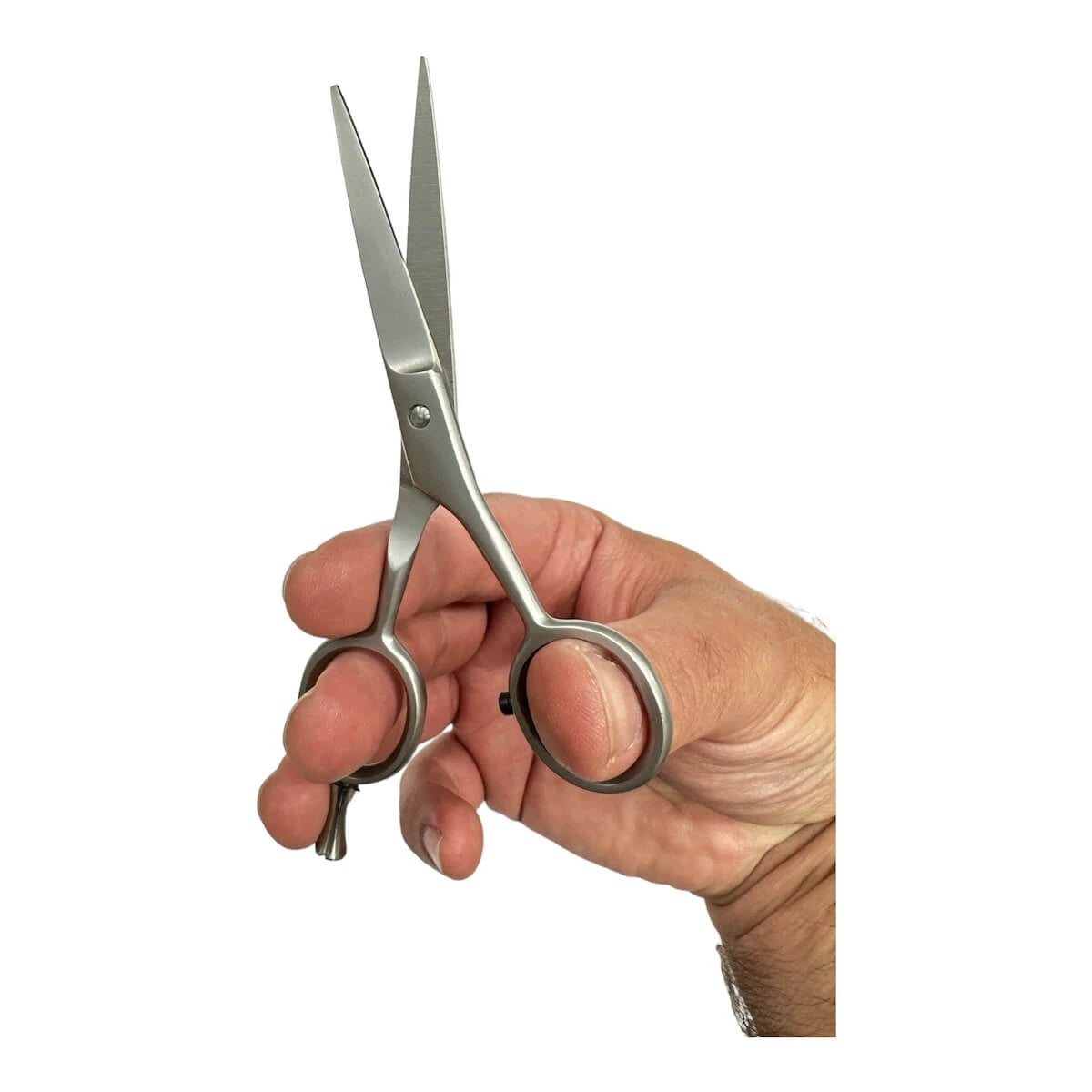 Bartschere, Edelstahl, 11,6 cm.