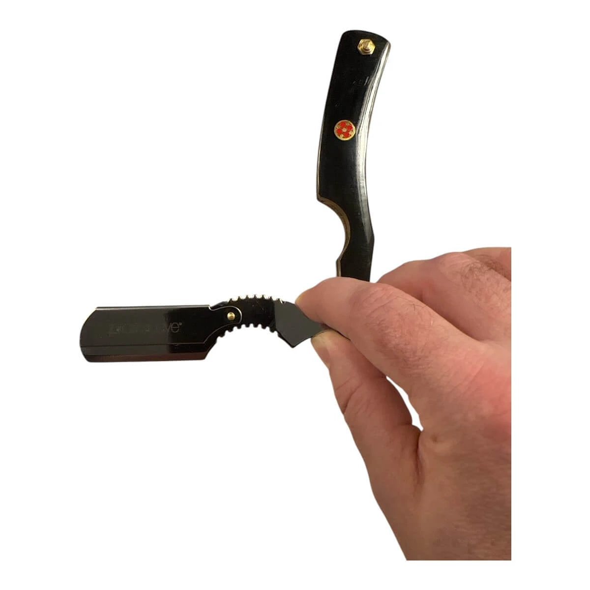 Rasiermesser für auswechselbare Klingen, Horn