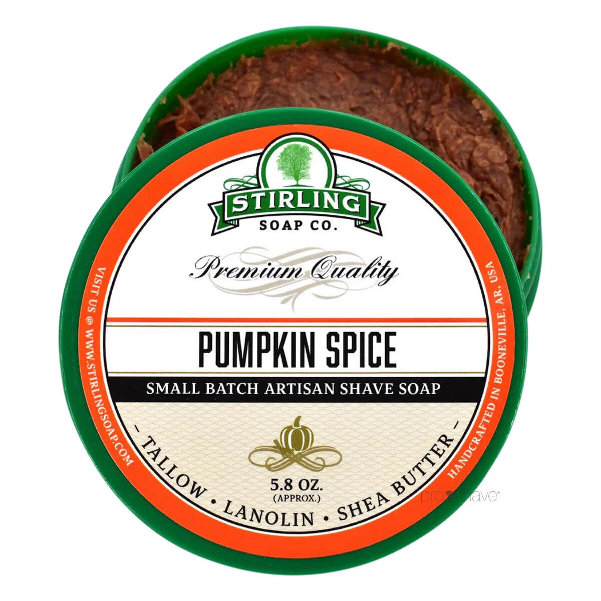 Rasierseife, Pumpkin Spice, 170 ml.