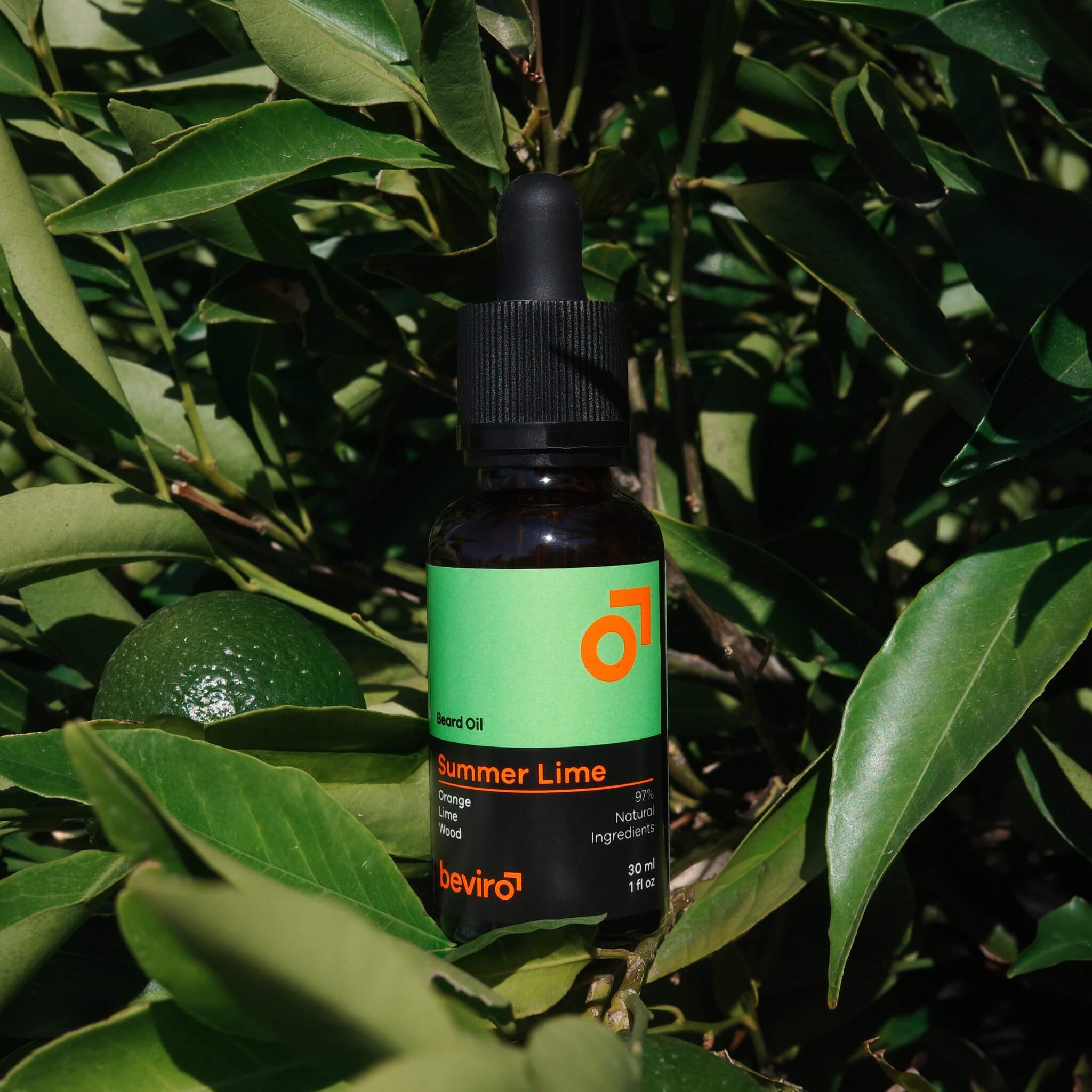 Bartöl, Summer Lime, 30 ml.