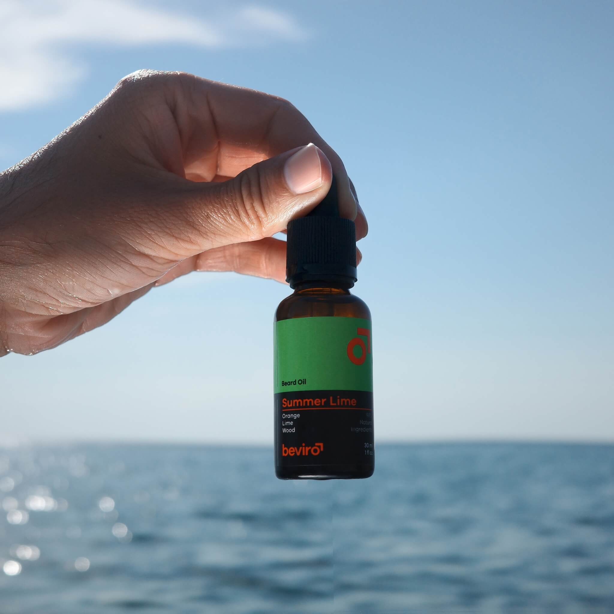 Bartöl, Summer Lime, 30 ml.