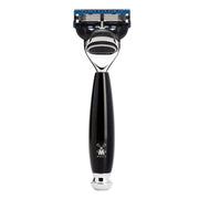 Gillette Fusion Rasierer, Vivo, Schwarzes Kunstharz