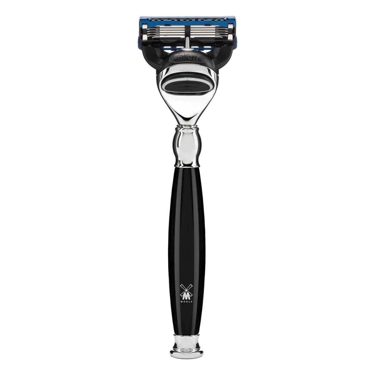 Gillette Fusion Rasierer, Sophist, Schwarzes Kunstharz