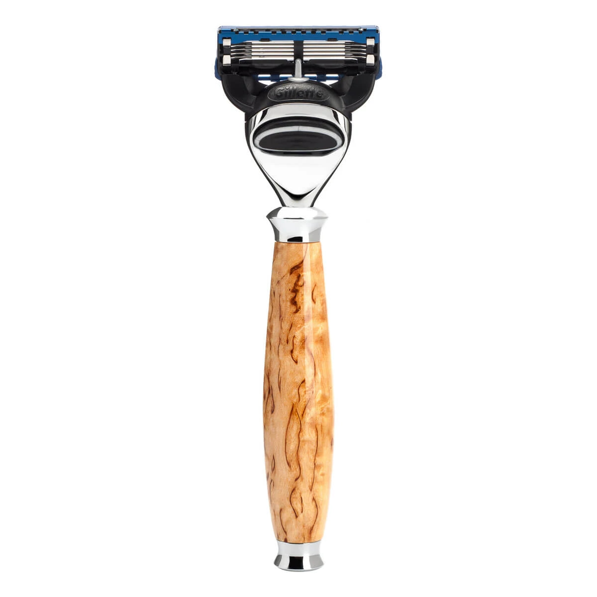 Gillette Fusion Rasierhobel, Purist, Karelische Maserbirke
