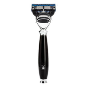 Gillette Fusion Rasierhobel, Purist, Schwarzes Kunstharz