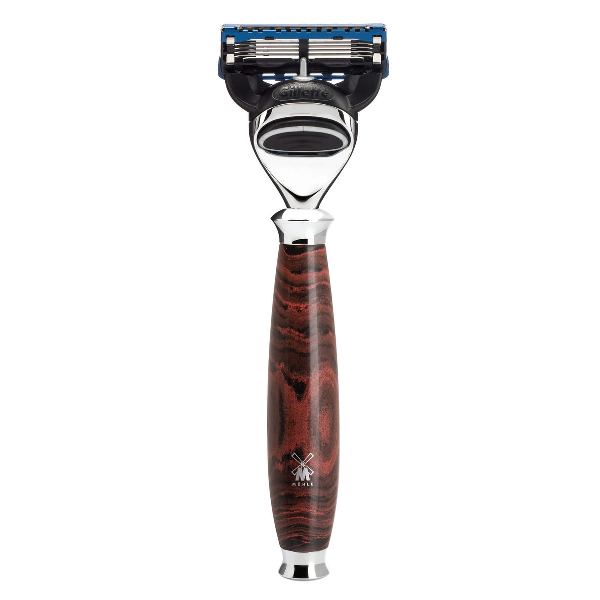 Gillette Fusion Rasierhobel, Purist, Ebonit